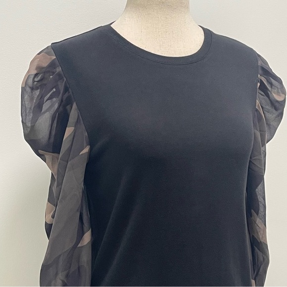 Generation Love Becky Camouflage Long Sleeve Top Size X-Small - Picture 3 of 12